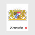 Bavaria Germany Coat Of Arms 3D Automotive Sticker – Flag Emblem Decal
