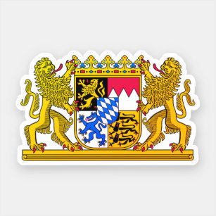 Bavaria coat of arms - GERMANY Sticker