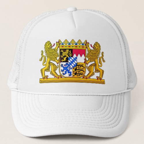 Bavaria coat of arms _ GERMANY Trucker Hat