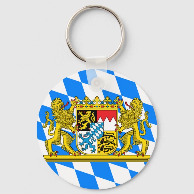 Bavaria Coat of arms Keychain (Front)