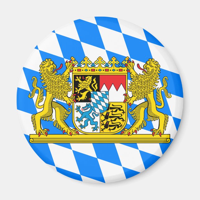 Bavaria Coat of arms Magnet (Front)
