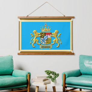 Bavaria Coat of Arms Oktoberfest Tapestry