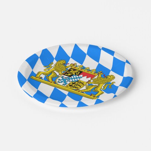 Bavaria Coat of arms Paper Plates