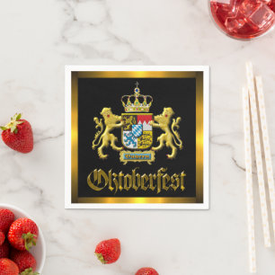 Bavaria Crest Oktoberfest Napkins