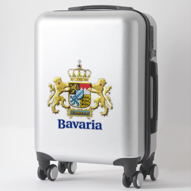 Bavaria Crest Sticker (Suitcase)