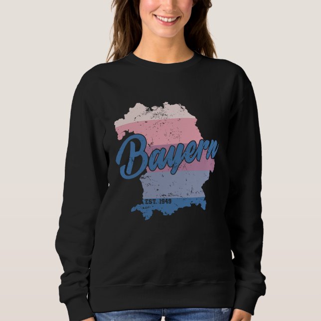 Bavaria Federal State Germany Home Sweatshirt (Front)