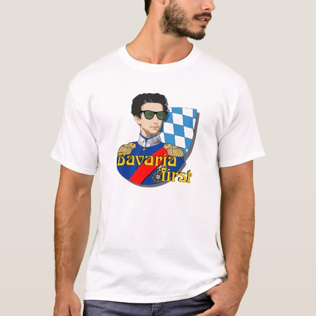 Bavaria First King Ludwig II T-Shirt (Front)