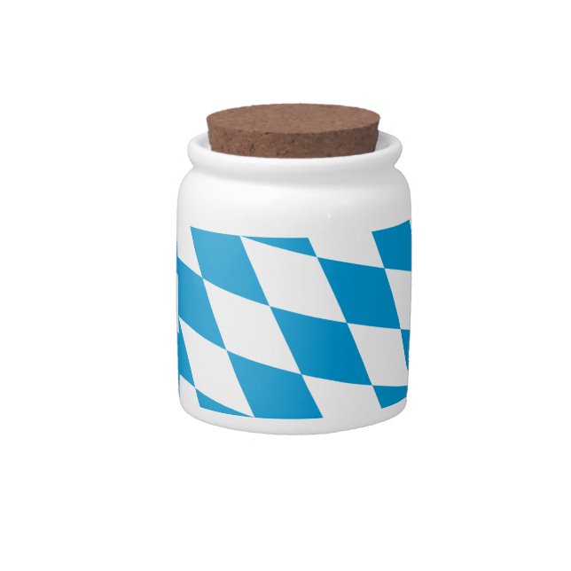 Bavaria Flag Candy Jar (Front)