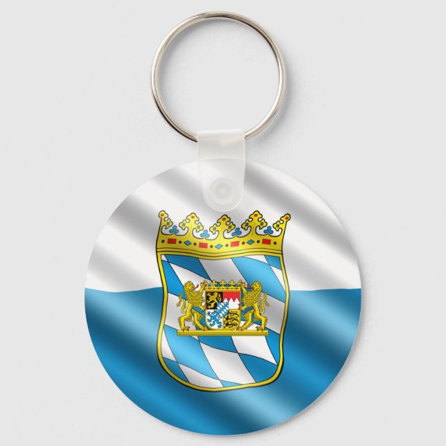 Bavaria flag keychain (Front)