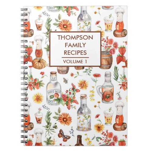 Bavaria food and beverages Personalized Recipe Notebook