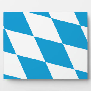 Bavaria, Germany Flag Plaque