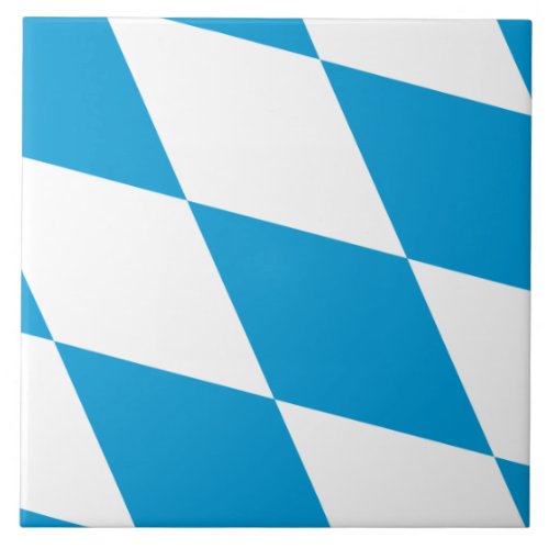 Bavaria Germany Flag Tile