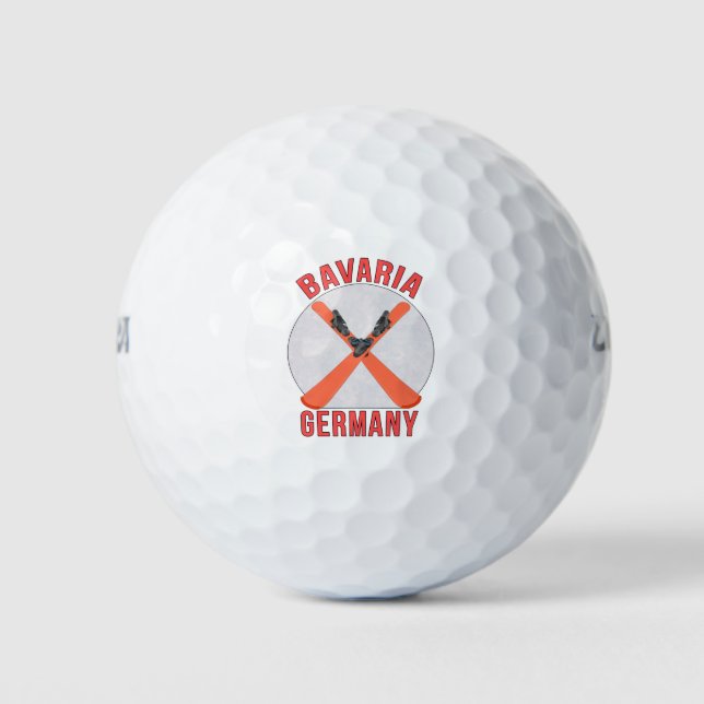 Bavaria, Germany Golf Balls (Front)