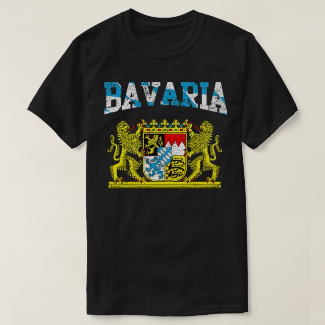 Bavaria Germany Oktoberfest German Bavarian Men Wo T-Shirt (Design Front)