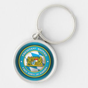 Bavaria Medallion Keychain