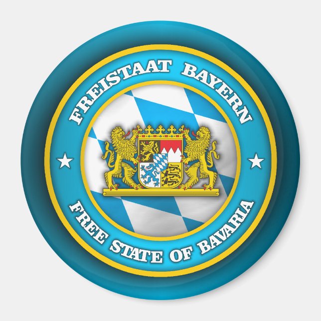 Bavaria Medallion Magnet (Front)