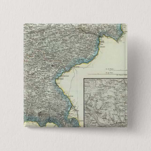 Bavaria, Passau Pinback Button (Front)