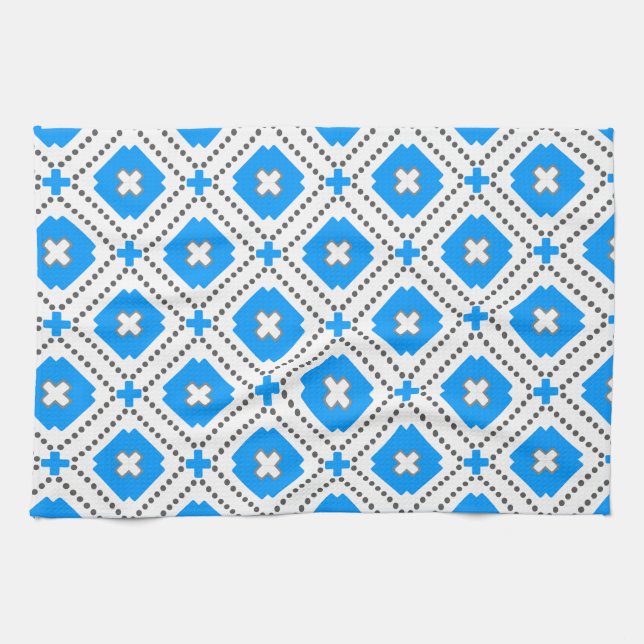 Bavaria Pattern Kitchen Towel (Horizontal)