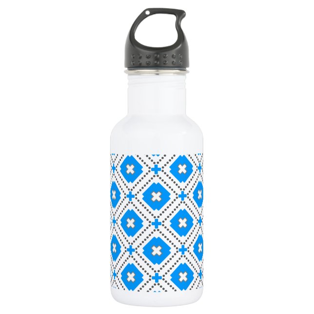 Bavaria Pattern Water Bottle (Front)