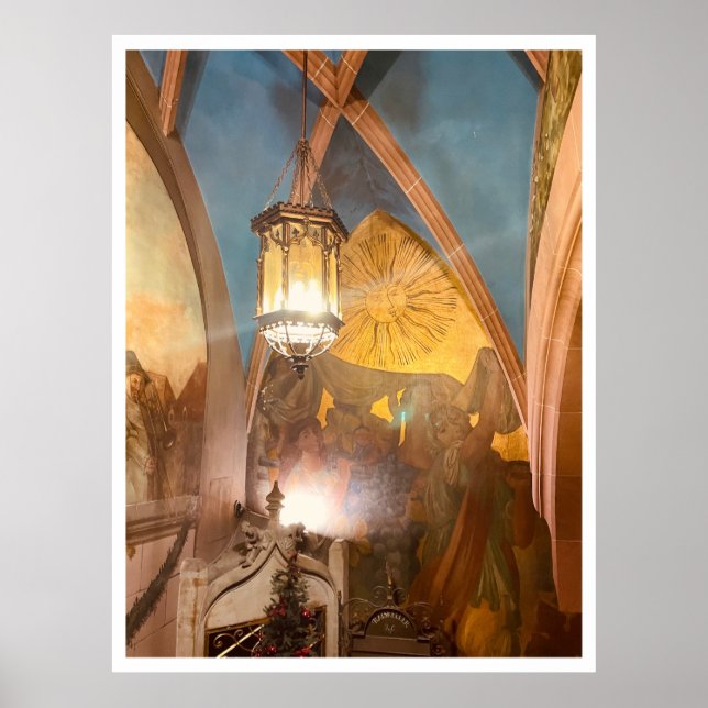 Bavaria Rathaus-Glockenspiel in Munich, Germany  Poster (Front)