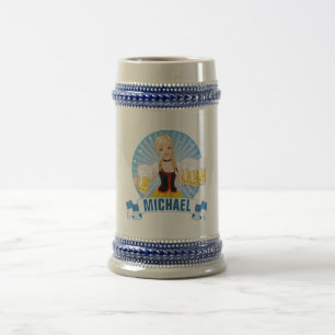 Bavarian Beer Babe Stein