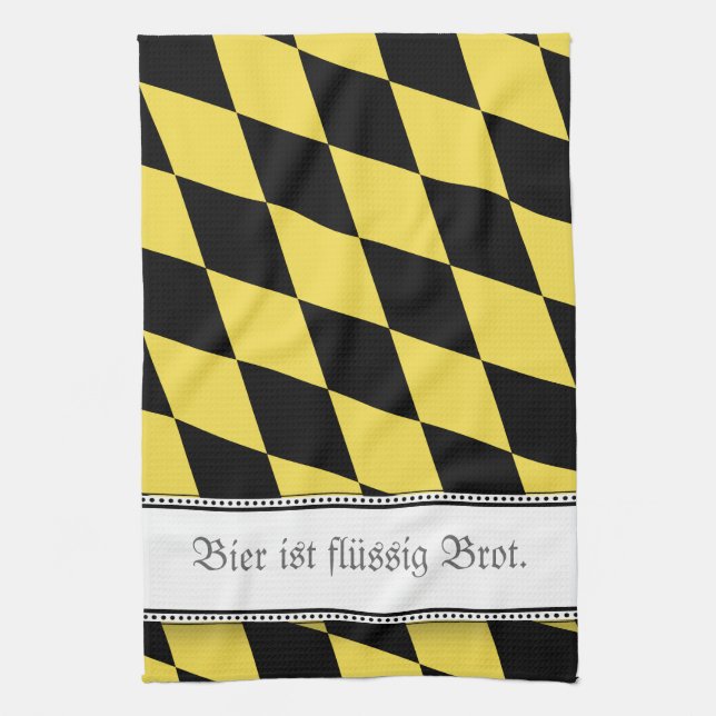 Bavarian Beer is great Towel (Vertical)