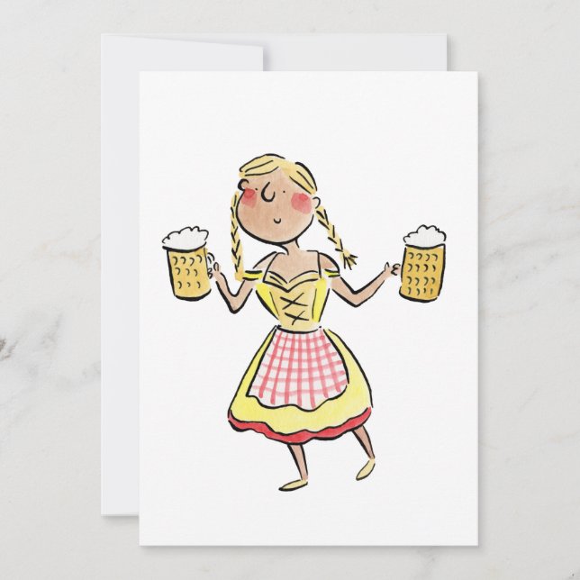 Bavarian Beers Invitation (Front)