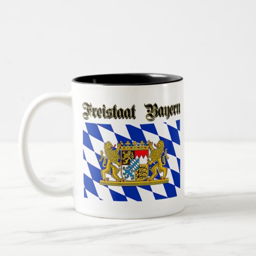 Bavarian Coat of Arms Two_Tone Coffee Mug