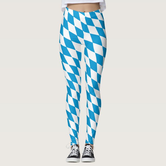 Bavarian Colors (Bayern) Leggings (Front)