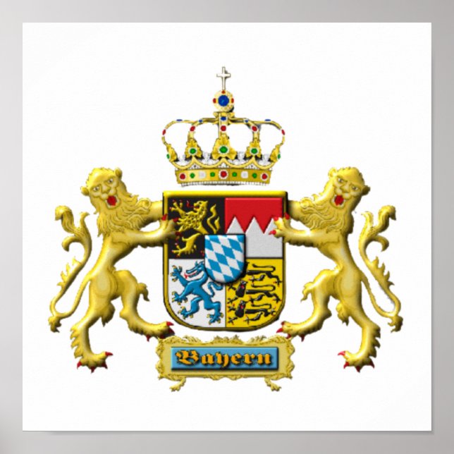 Bavarian Crest Poster (Front)