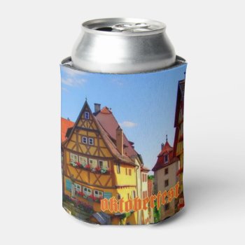Bavarian Delight Oktoberfest Can Cooler by ZazzleHolidays at Zazzle
