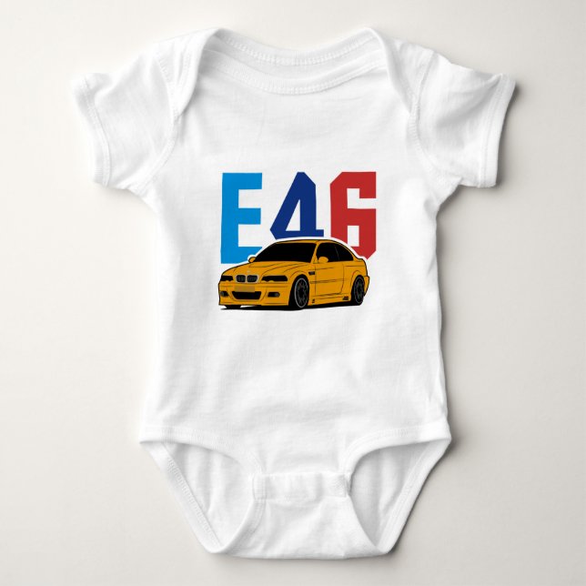 Bavarian E46 Baby Bodysuit (Front)