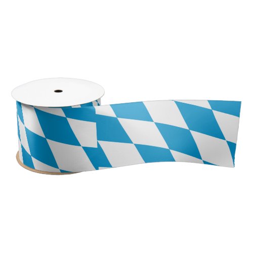 Bavarian Flag  Bavaria Germany travel sports Satin Ribbon