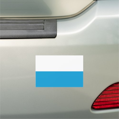 Bavarian flag car magnet