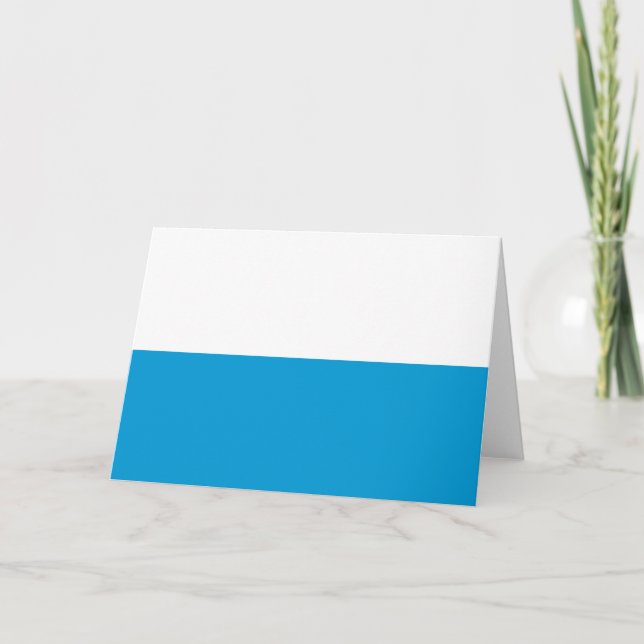 Bavarian Flag Card (Front)