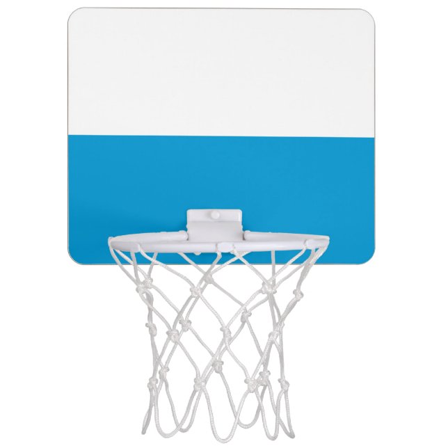 Bavarian Flag Mini Basketball Hoop (Front)