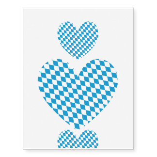 Bavarian Flag | Oktoberfest Temporary Tattoos