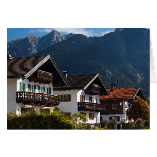 Bavarian Graffito Building Cards (Front Horizontal)