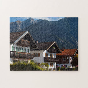 Bavarian Graffito Building Jigsaw Puzzle