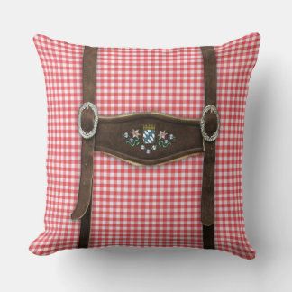 Bavarian Lederhosen Pillow