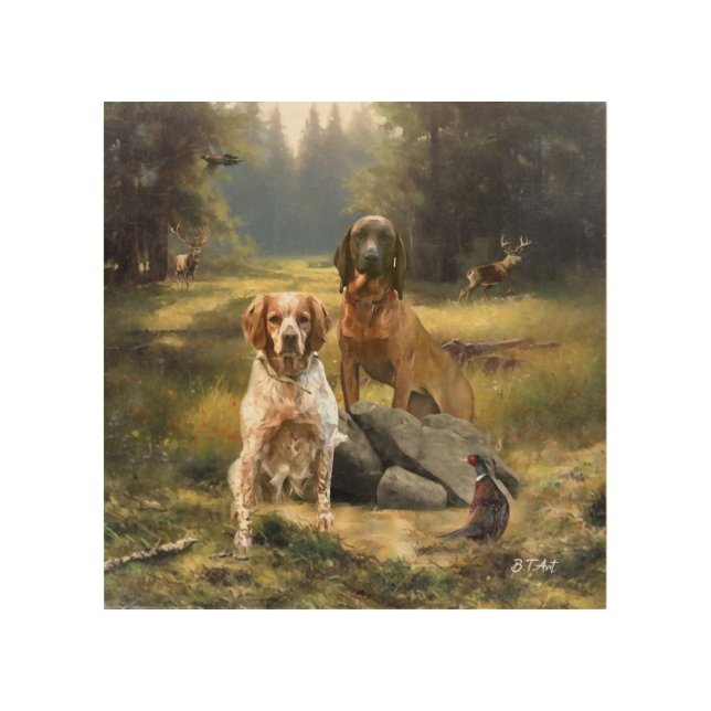 Bavarian Mountain Hound,  Art      (Front)