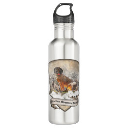 Bavarian Mountain Hound, Art Stainless Steel Water Bottle