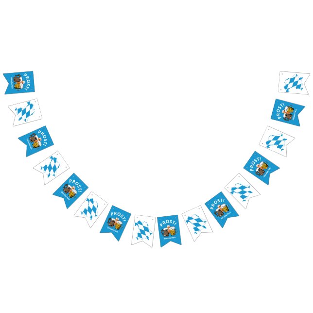 Bavarian OKTOBERFEST Bunting Flags (All)