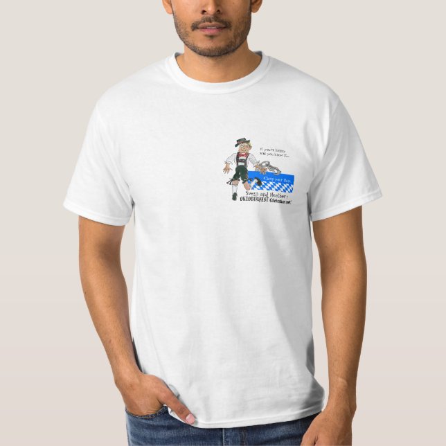 Bavarian Oktoberfest Party T Shirts (Front)