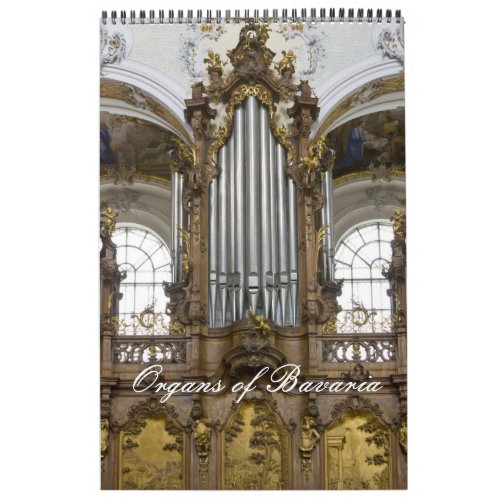 Bavarian organ calendar