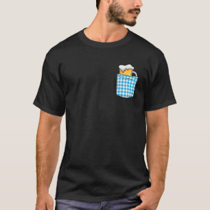 Bavarian Pocket Oktoberfest Funny German Festival T-Shirt