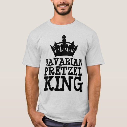 BAVARIAN PRETZEL KING T_SHIRTS