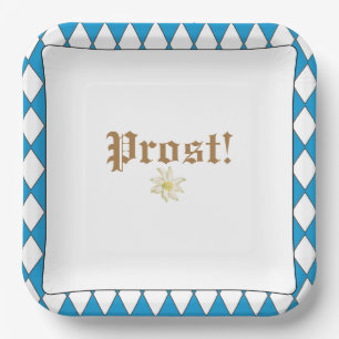 Bavarian Prost Paper Plates