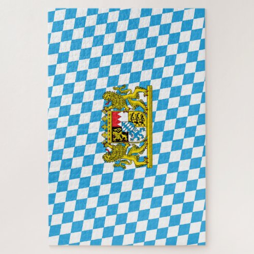 Bavarian state coat of arms puzzle difficult
