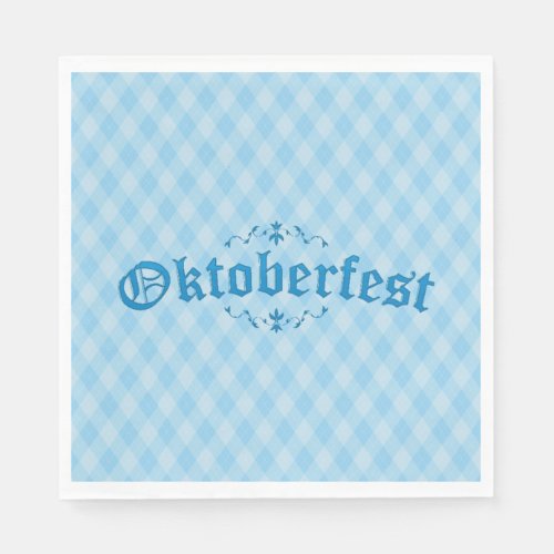 Bavarian Style Fest Oktoberfest Napkins